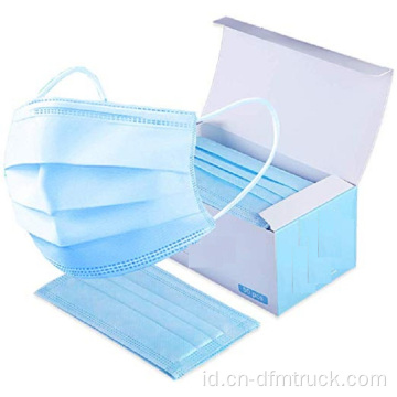 Masker wajah sekali pakai 3 ply non woven